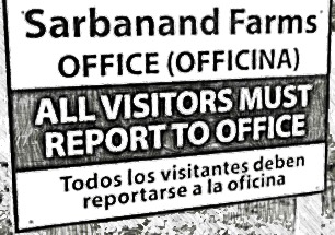 sarbanand farms sign