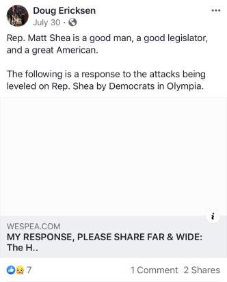 Ericksen Matt Shea We Speak 1