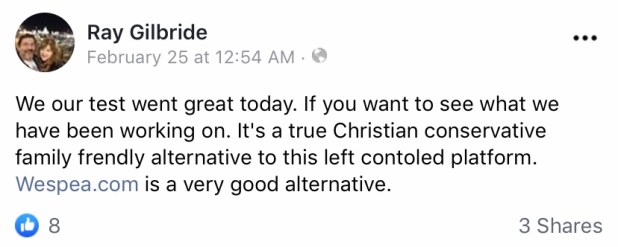 Gilbride Christian Conservative alternative