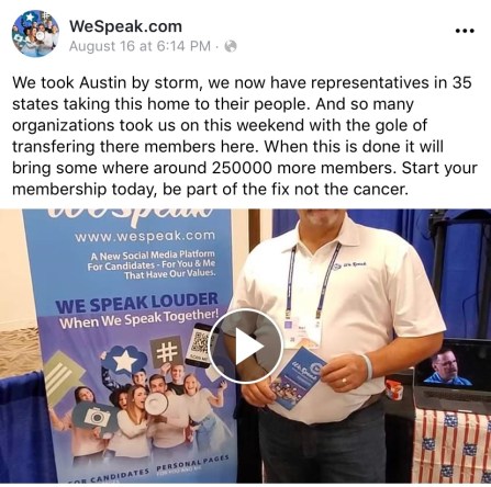 We Speak video post Austin