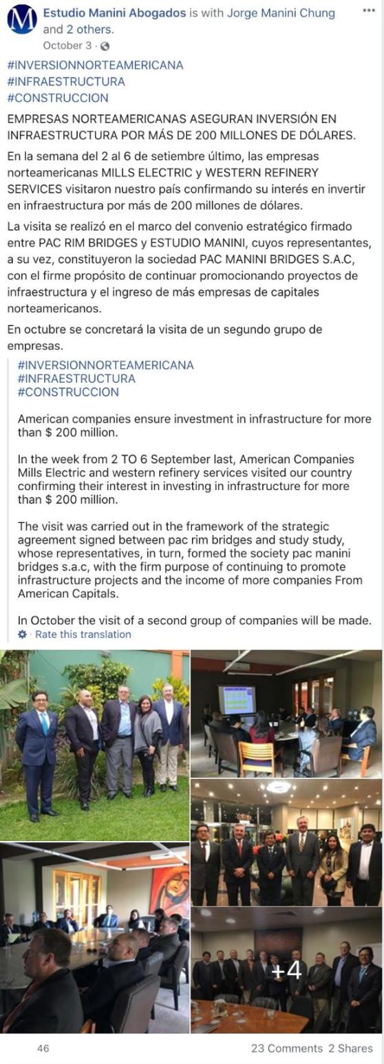 Estudio Manini Abogados October 3 FB post